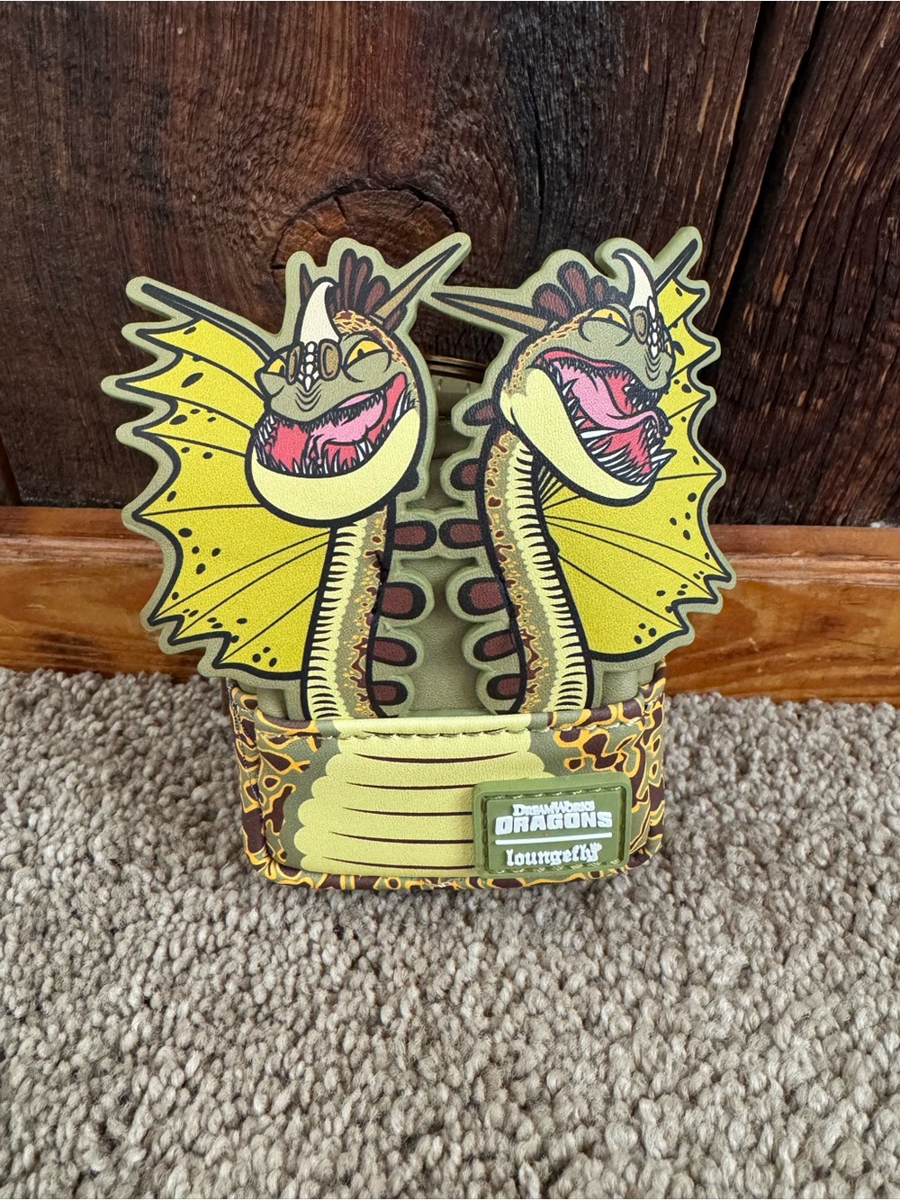 DreamWorks x Loungefly How to Train Your Dragon Two-Headed Dragon Bag Charm